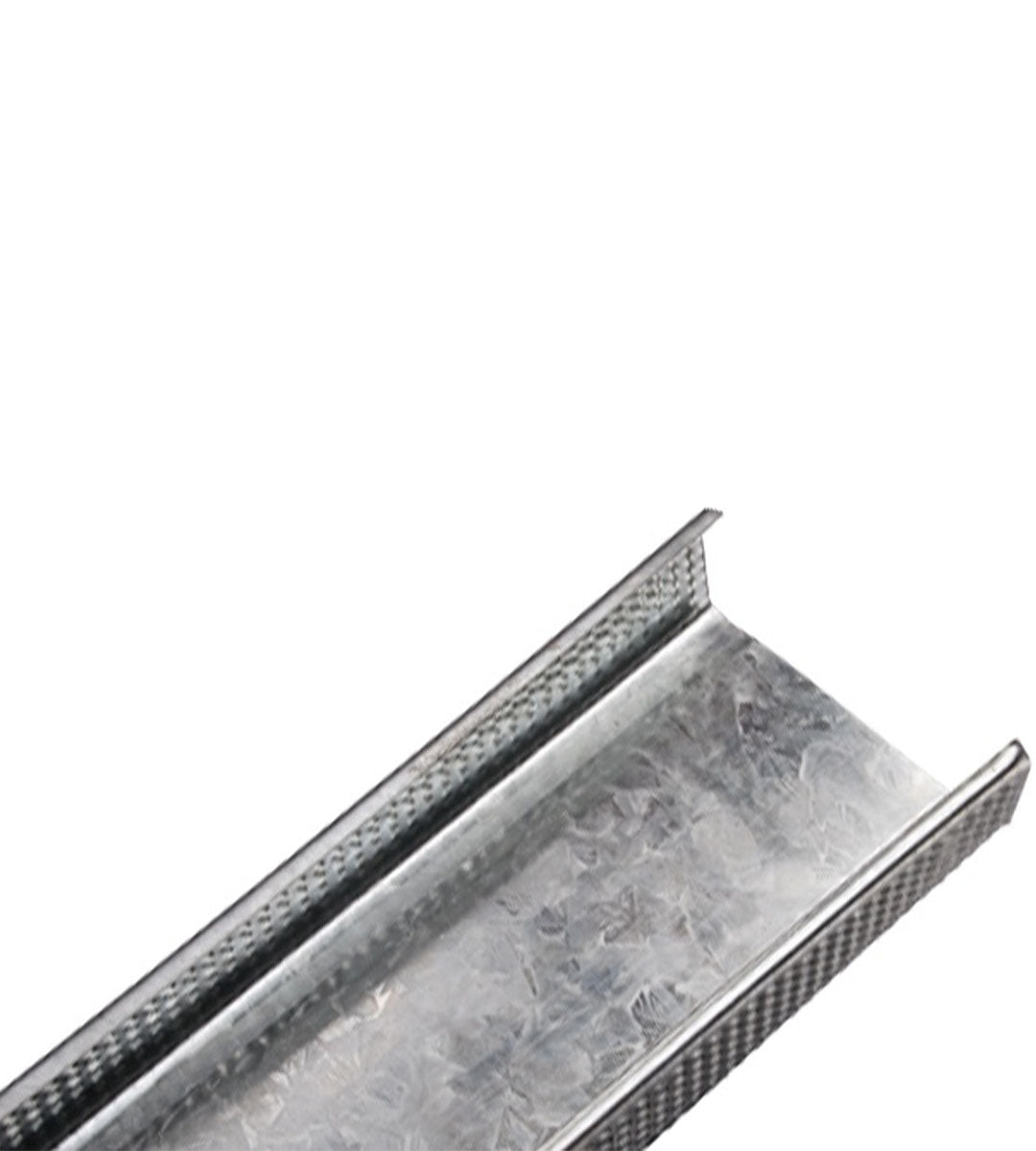 Poste Metalico 4.10X3.17CM 10' Perfil Galvanizado Calibre 26